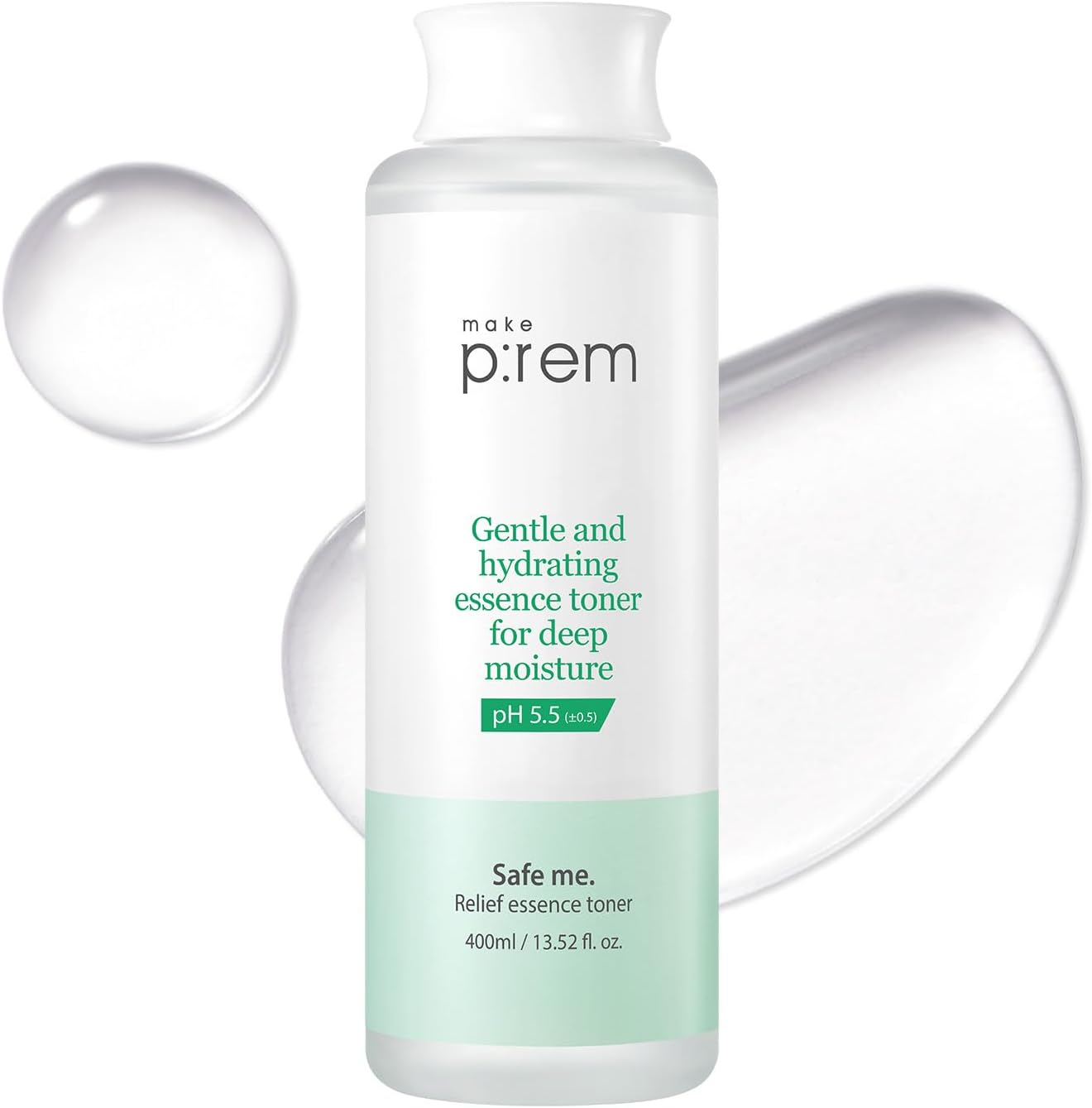 Makep:rem Safe me Relief essence toner 400ml