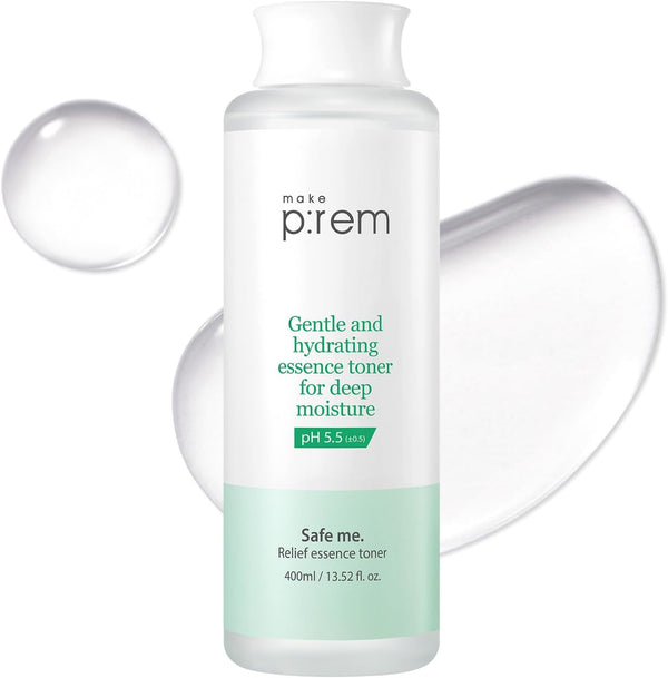 Makep:rem Safe me Relief essence toner 400ml