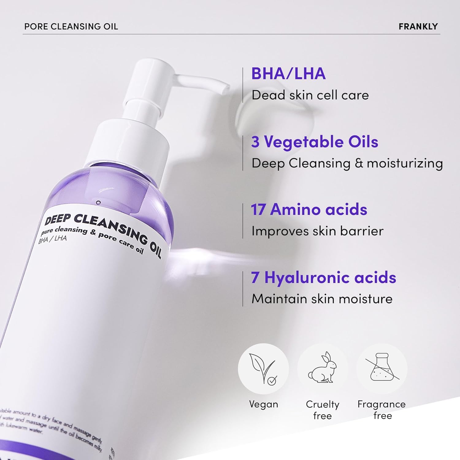 FRANKLY Deep Cleansing Oil 6.8 fl oz
