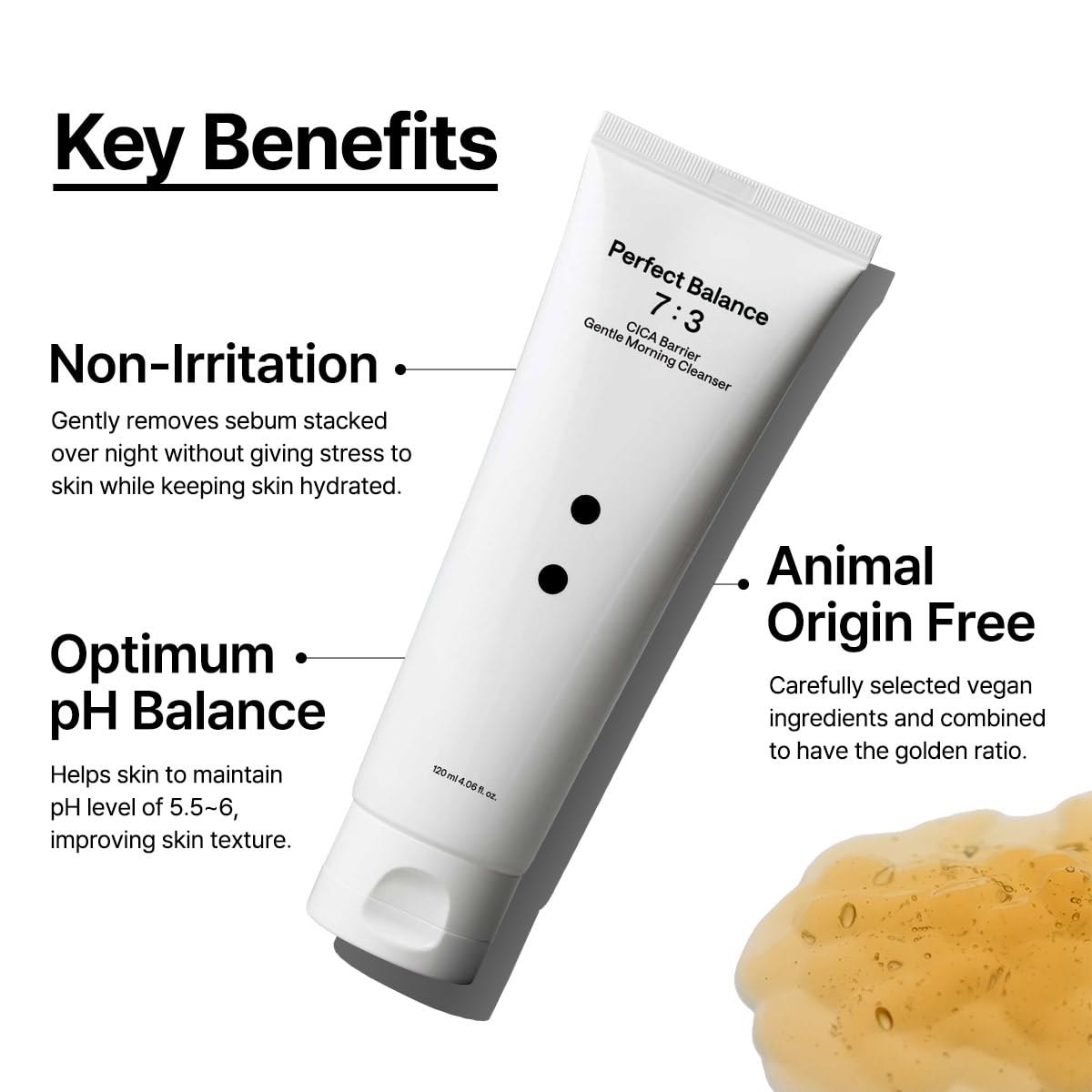 B_LAB CICA Barrier Gentle Morning Cleanser 120ml