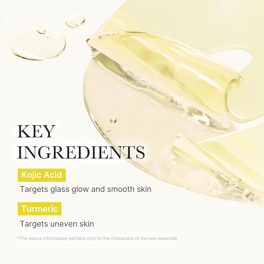 Medicube Kojic Acid Turmeric Gold Jelly Gel Mask (28 g / 1 Sheet)