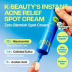 numbuzin Zero Blemish 3X Spot Correcting Cream for Sensitive Skin