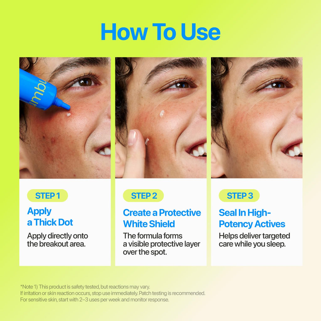 numbuzin Zero Blemish 3X Spot Correcting Cream for Sensitive Skin