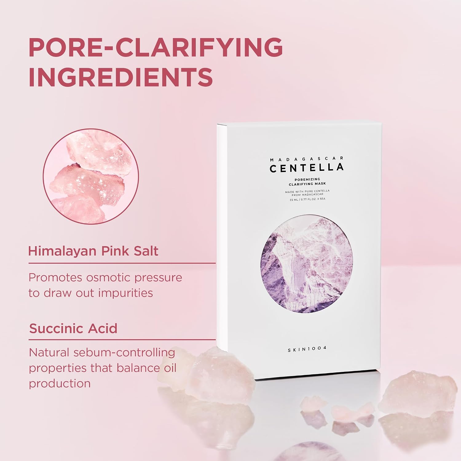 SKIN1004 Madagascar Centella Poremizing Clarifying Mask (23 ml / 1 Sheet)