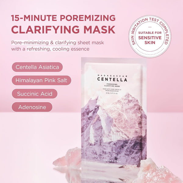 SKIN1004 Madagascar Centella Poremizing Clarifying Mask (23 ml / 1 Sheet)