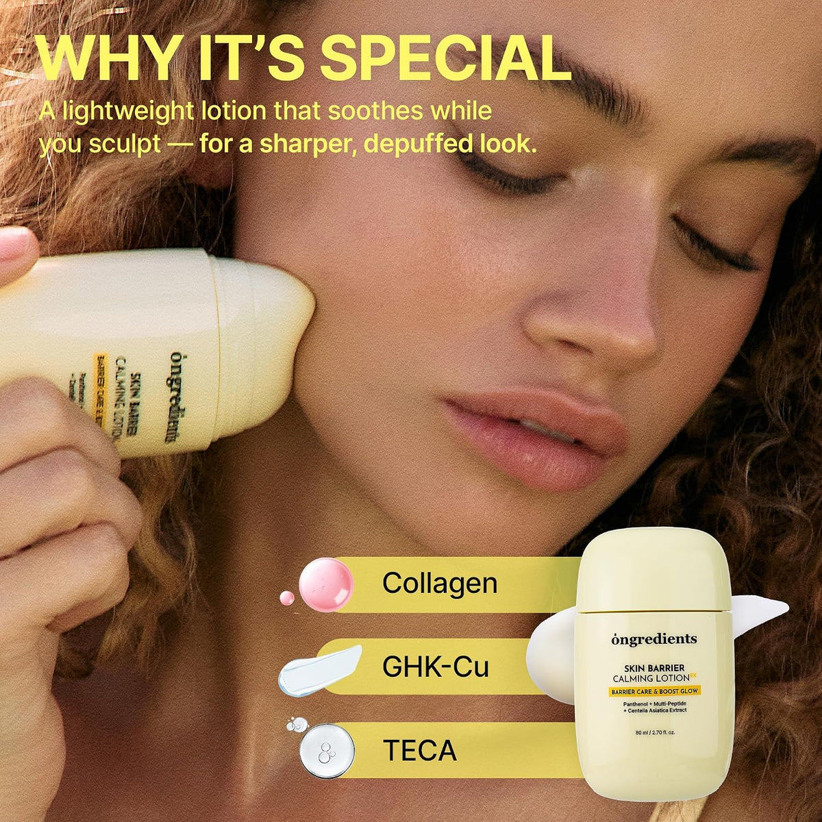 Ongredients Skin Barrier Calming Lotion EX Gua Sha Edition (80ml)