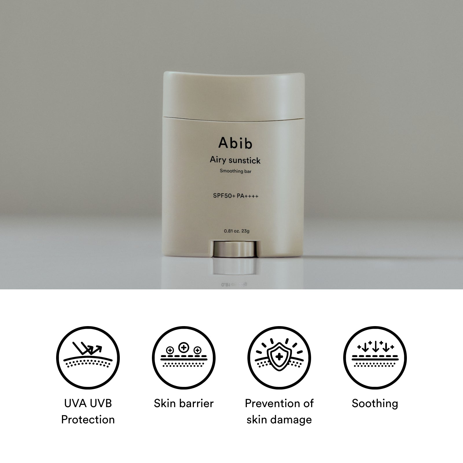 Abib Airy Sunstick Smoothing Bar 23g