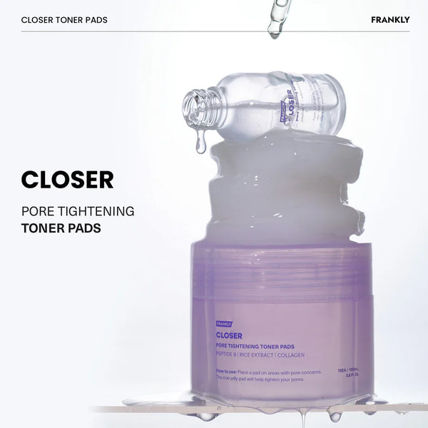 FRANKLY Closer Tightening Toner Pads