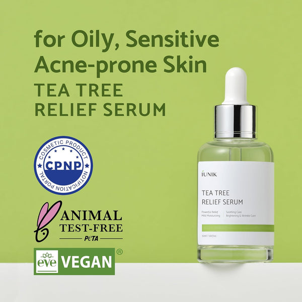 iUNIK Tea Tree Relief Serum 50ml
