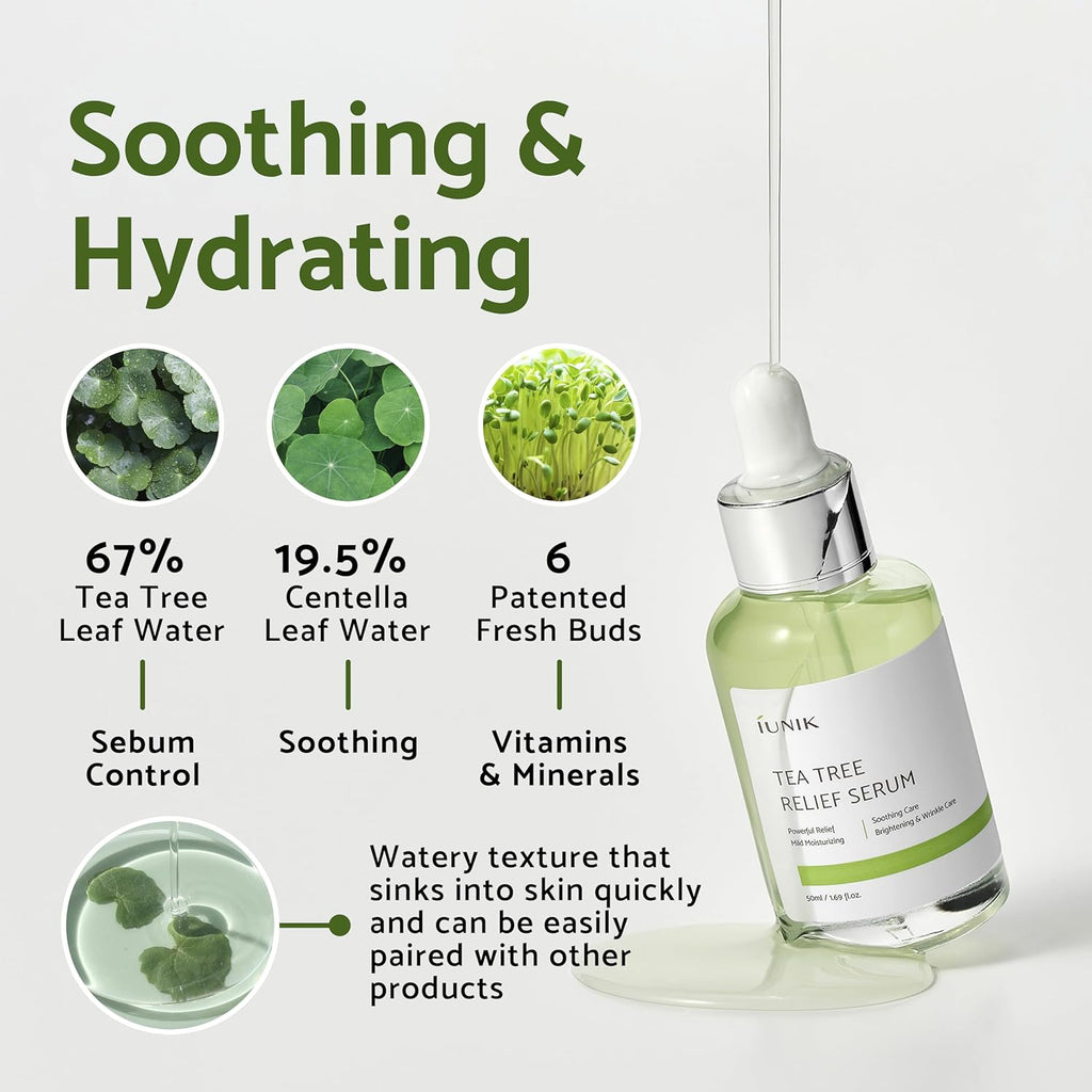 iUNIK Tea Tree Relief Serum 50ml