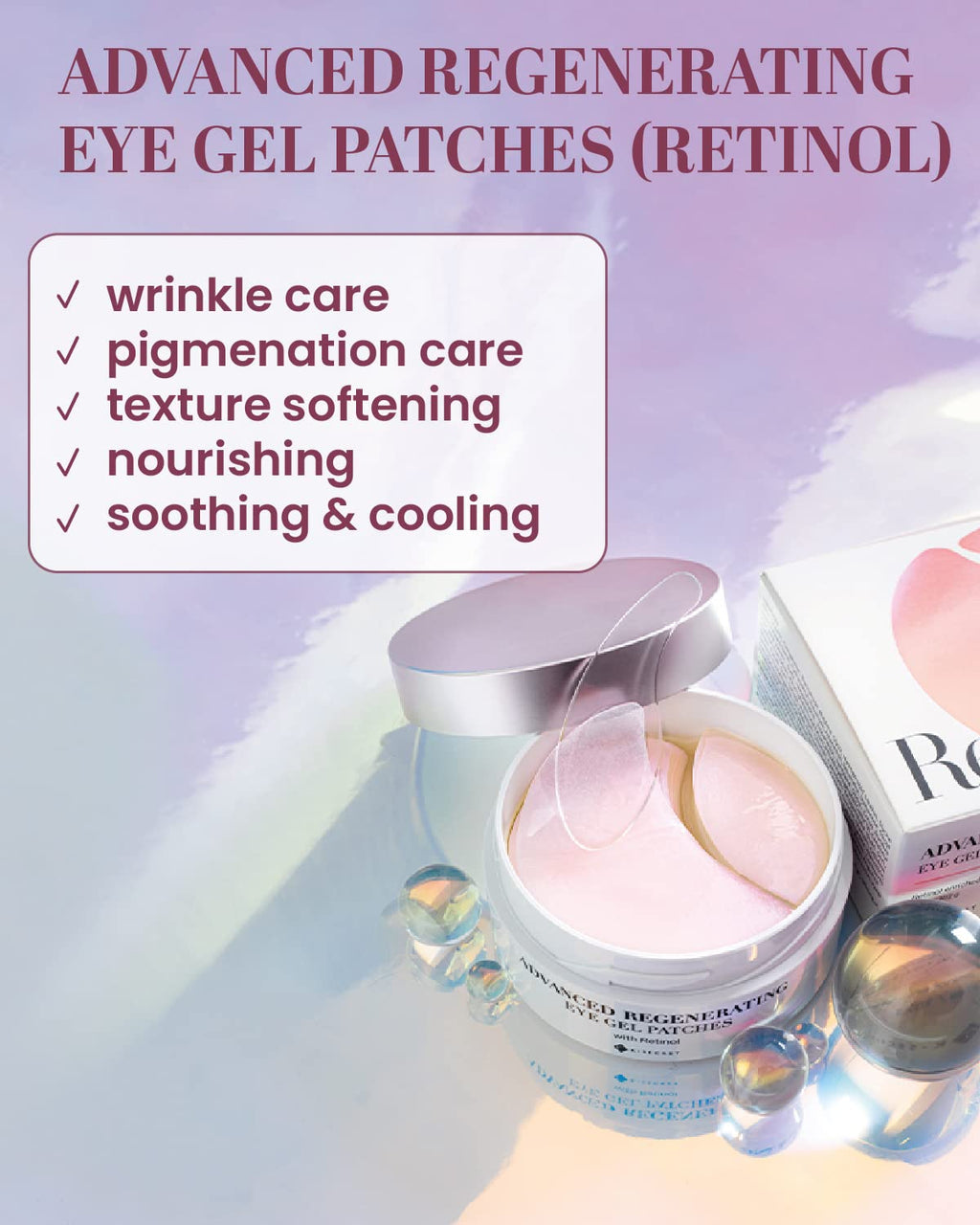 K-SECRET Retinol Eye Gels