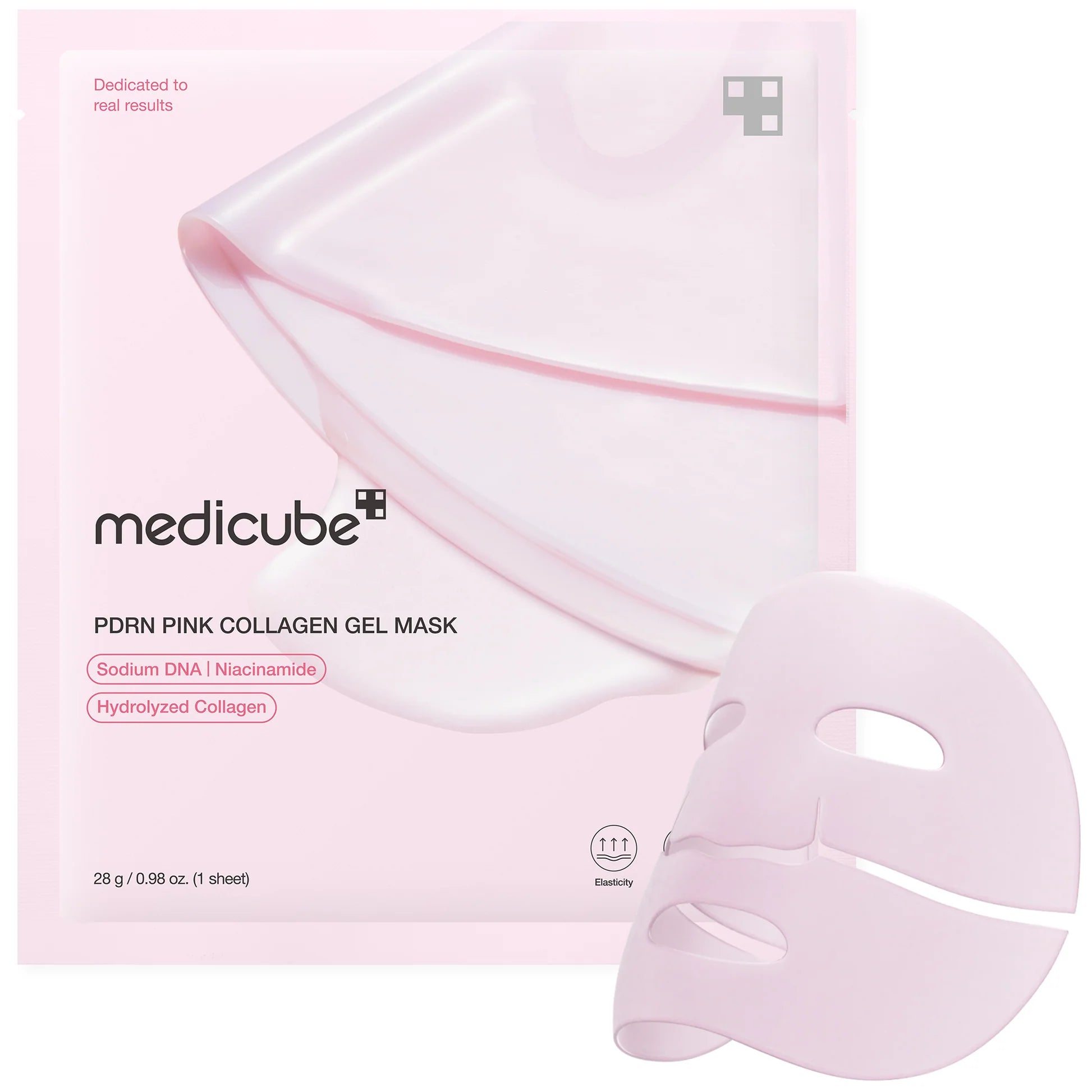 Medicube PDRN Pink Collagen Gel Mask (28 g / 1 Sheet)
