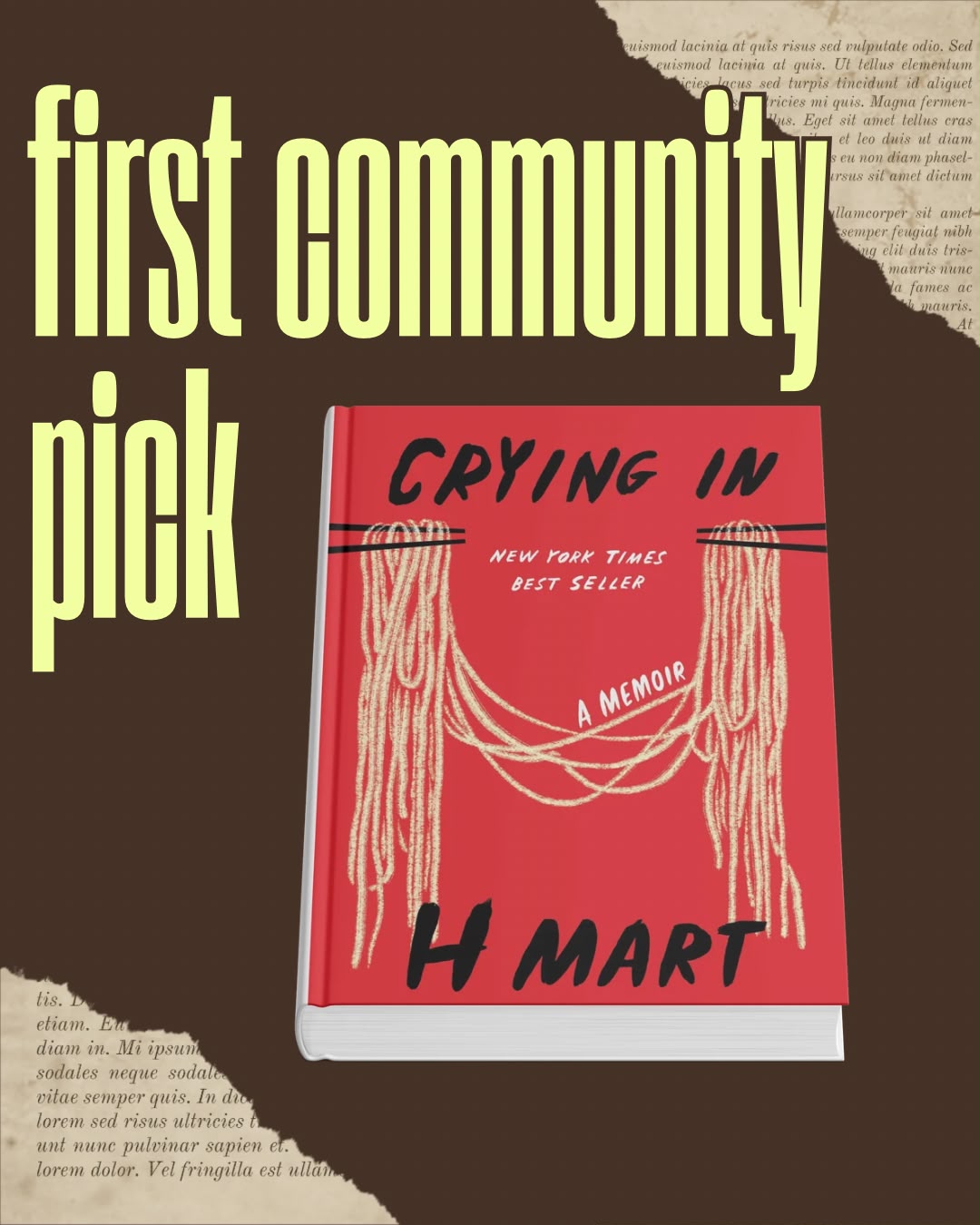 Shelf Care Club — Crying in H Mart