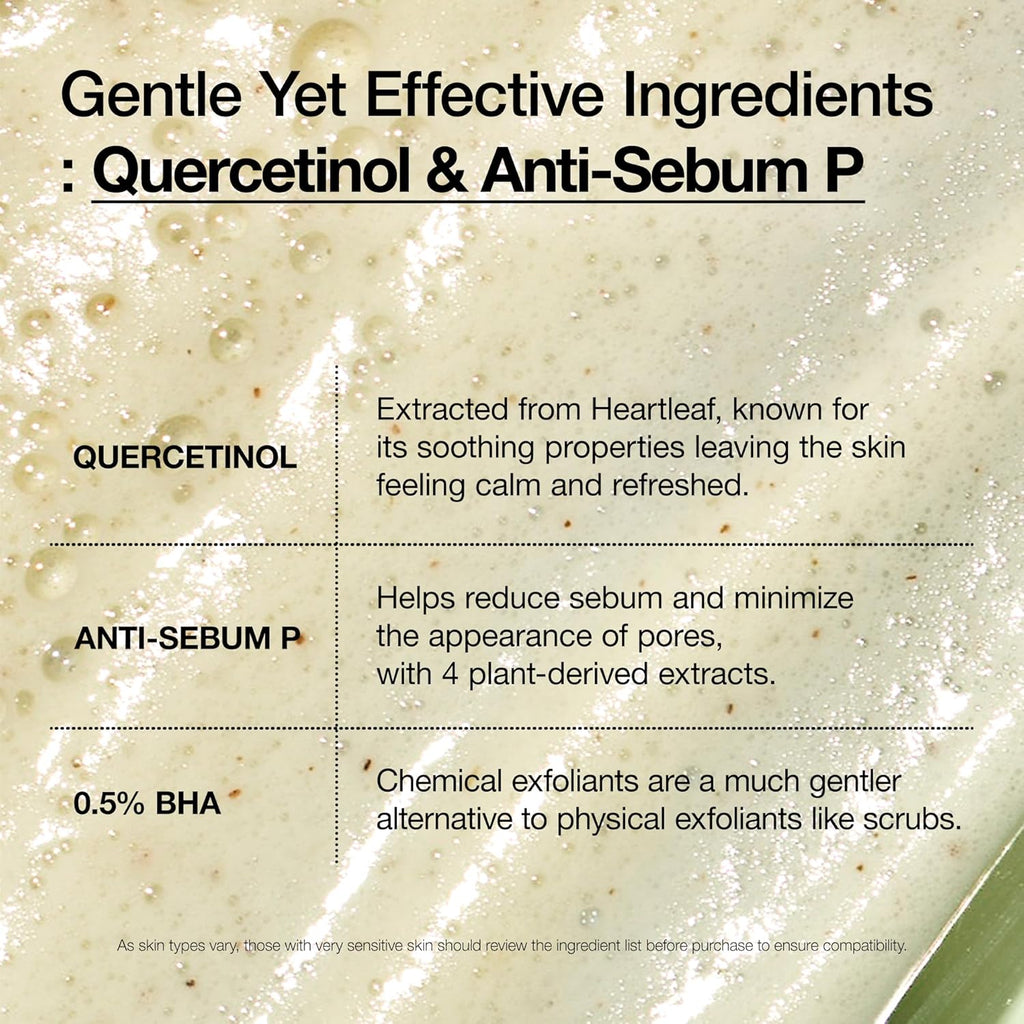 Anua Heartleaf Quercetinol Pore Deep Cleansing Foam (150ml)