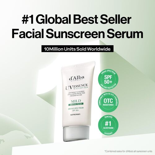 d’Alba Vegan Mild Sunscreen SPF 50 (50ml)