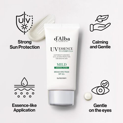 d’Alba Vegan Mild Sunscreen SPF 50 (50ml)