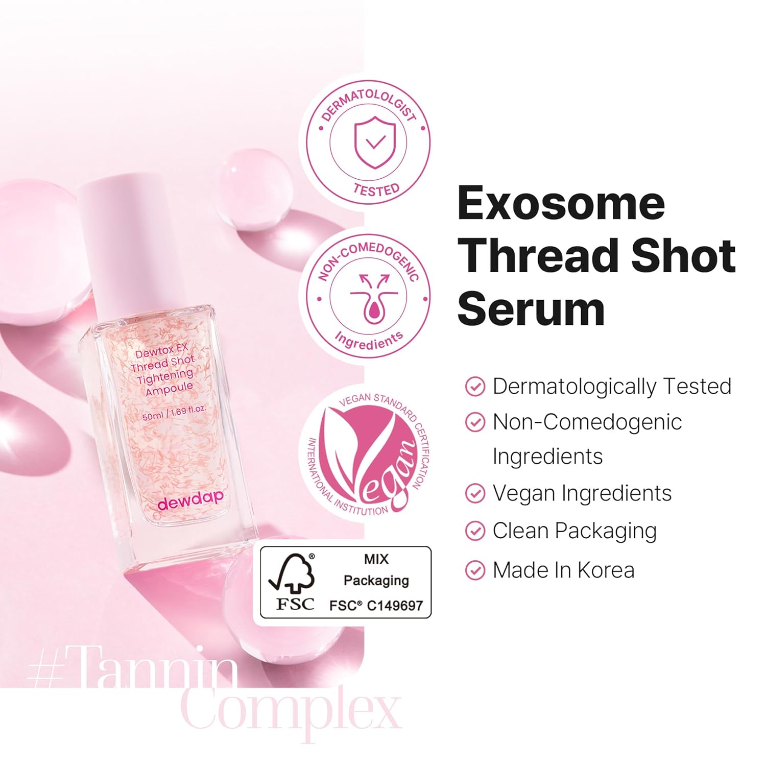 dewdap Dewtox EX Thread Shot Tightening Ampoule