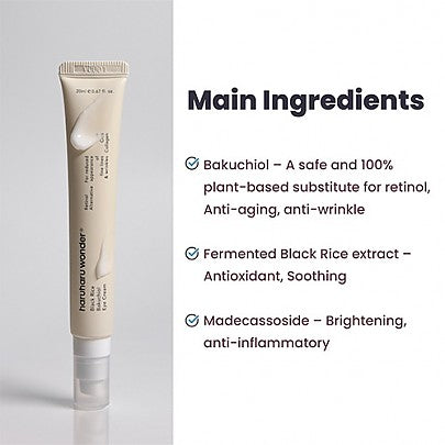 haruharu Wonder Black Rice Bakuchiol Eye Cream