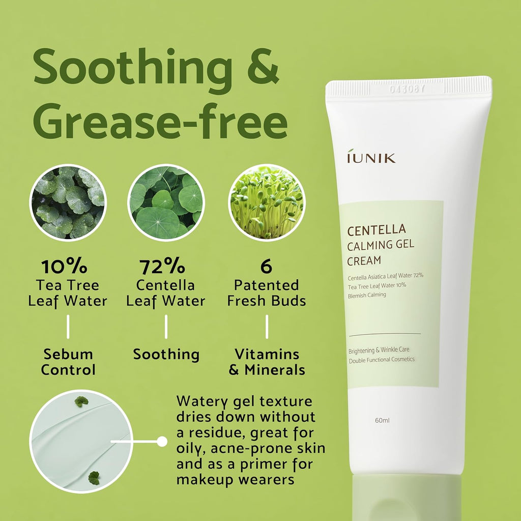 iUNIK Centella Calming Gel Cream 60ml