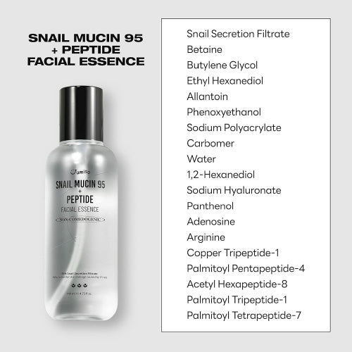 Jumiso Snail Mucin 95 + Peptide Facial Essence