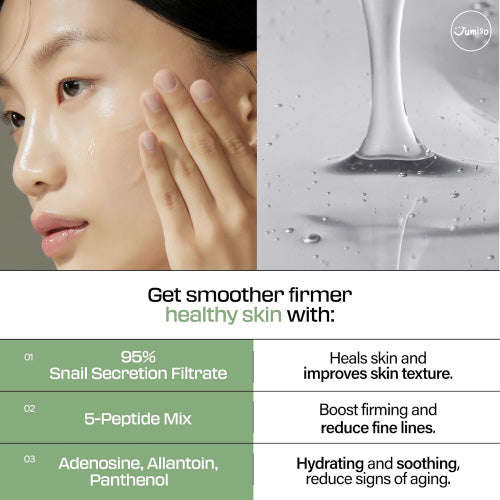 Jumiso Snail Mucin 95 + Peptide Facial Essence