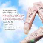 Medicube No Cast Just Glow Collagen Sunscreen SPF 50 (50ml)