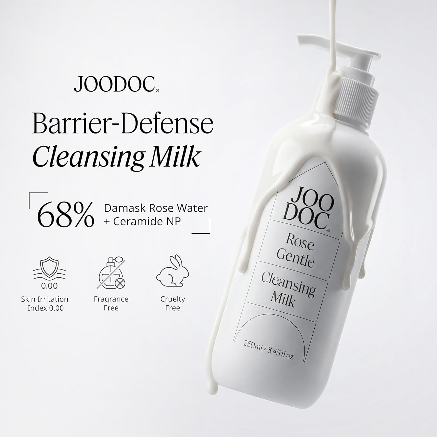 JOODOC Rose Gentle Cleansing Milk (250ml)