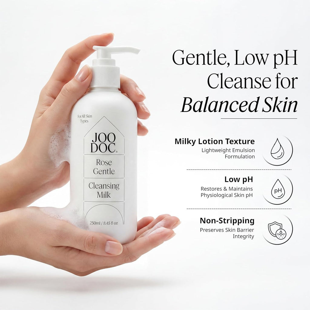 JOODOC Rose Gentle Cleansing Milk (250ml)